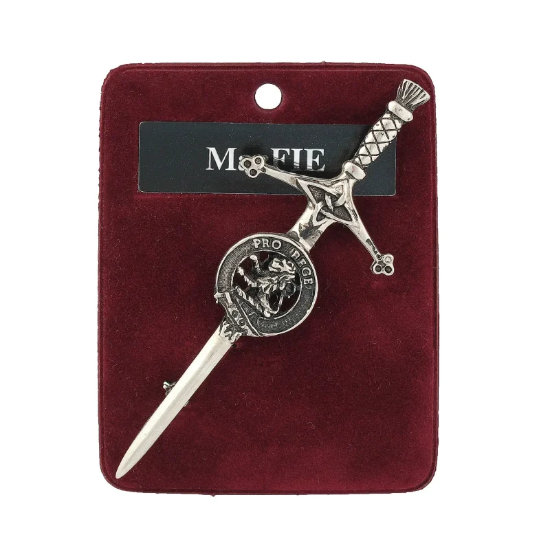 elegant pewter kilt pin macfie design