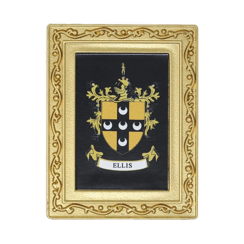 ellis coat of arms fridge magnet