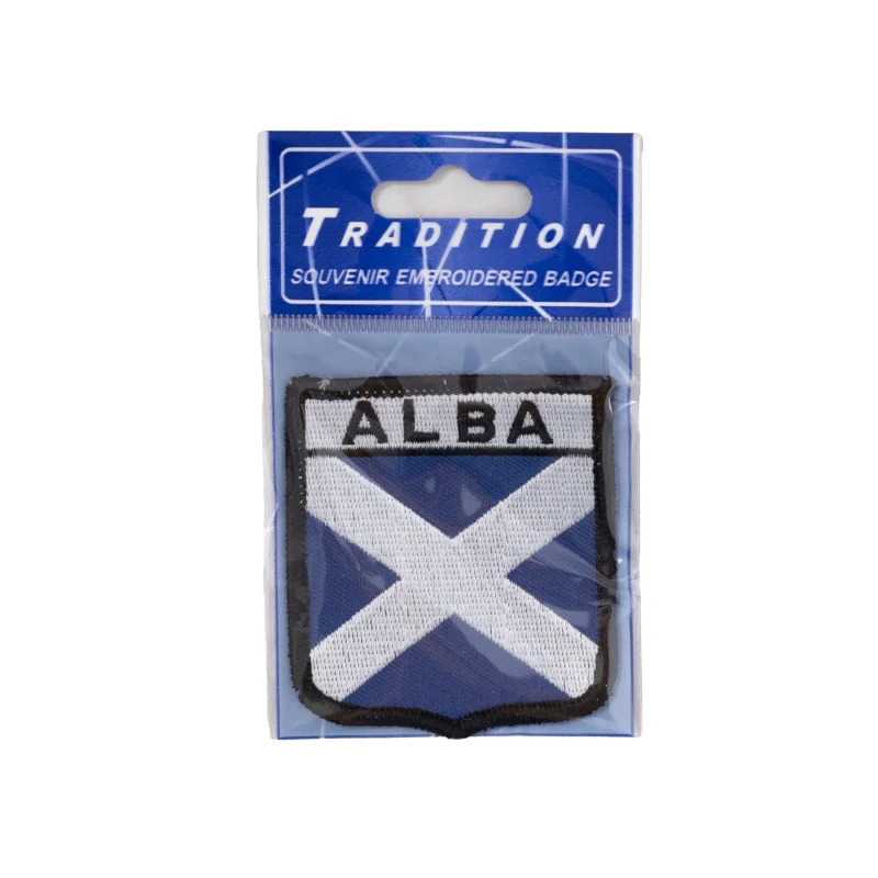 emb alba saltire shield patch