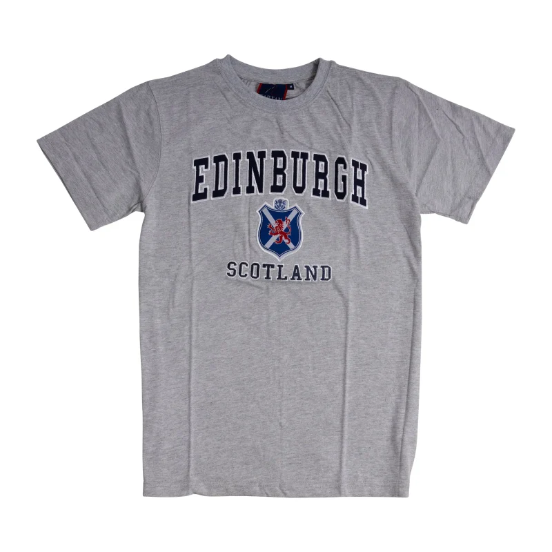 embroidered edinburgh scotland t shirt