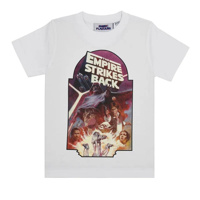 empire strikes back poster graphic tee