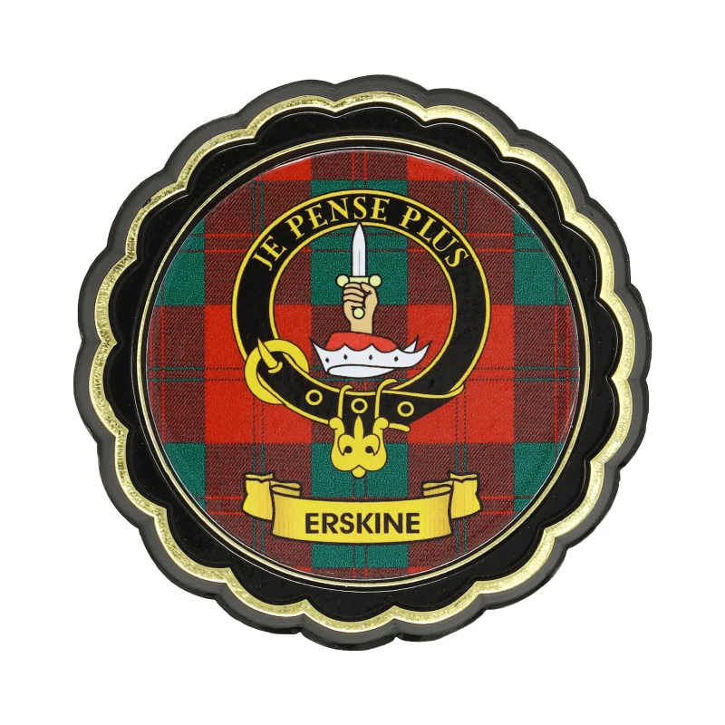 erskine clan crest fridge magnets