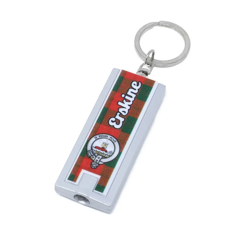 erskine clan led keyring