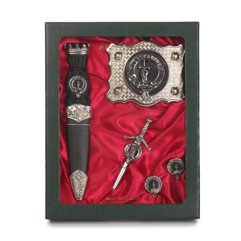 erskine clan pewter art set