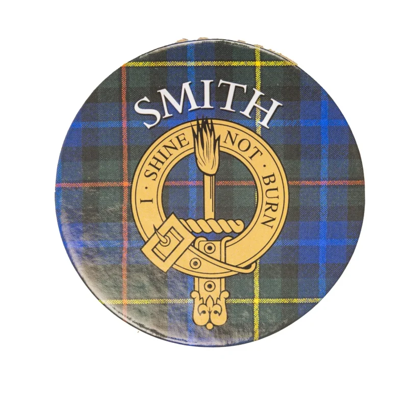 family name round cork smith coasters