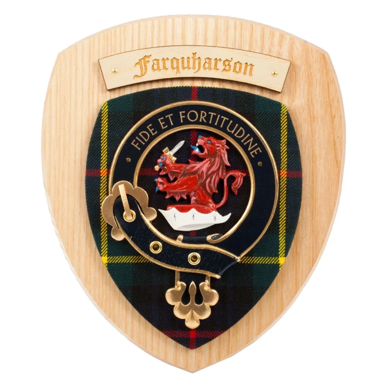 farquharson clan wall plaque