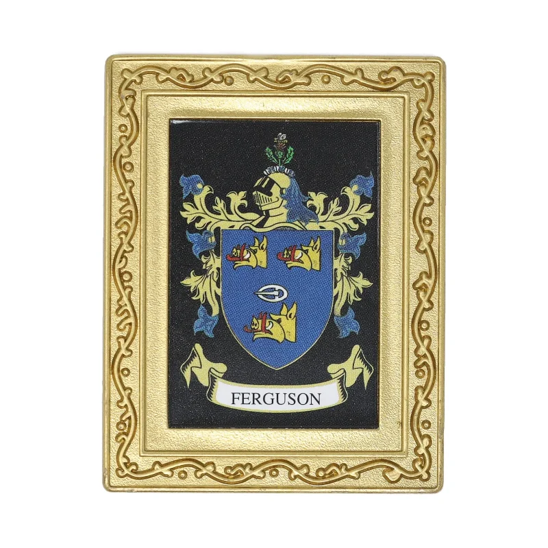 ferguson coat of arms fridge magnet