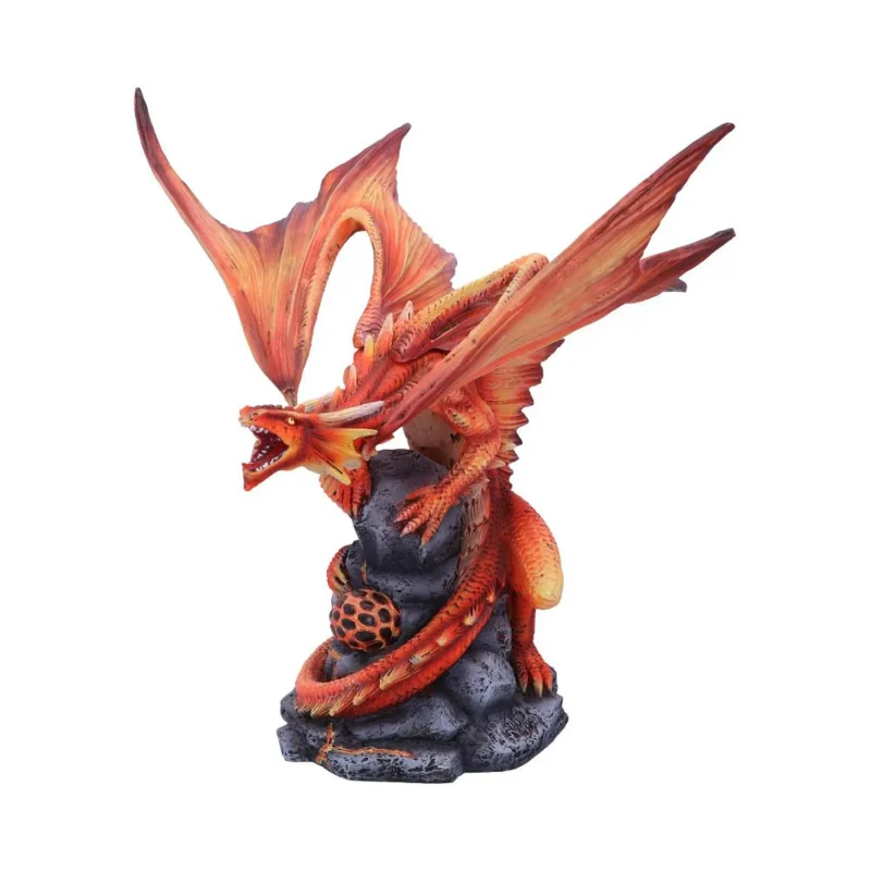 fire dragon figurine 24 5cm adult size