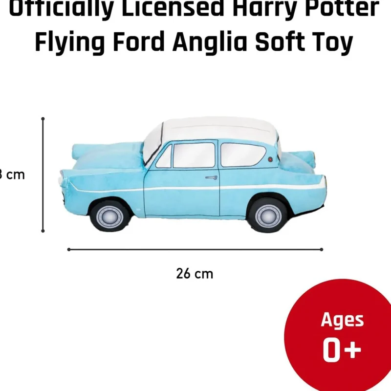 flyable ford anglia plush toy