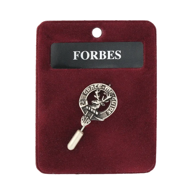 forbes art pewter lapel pin