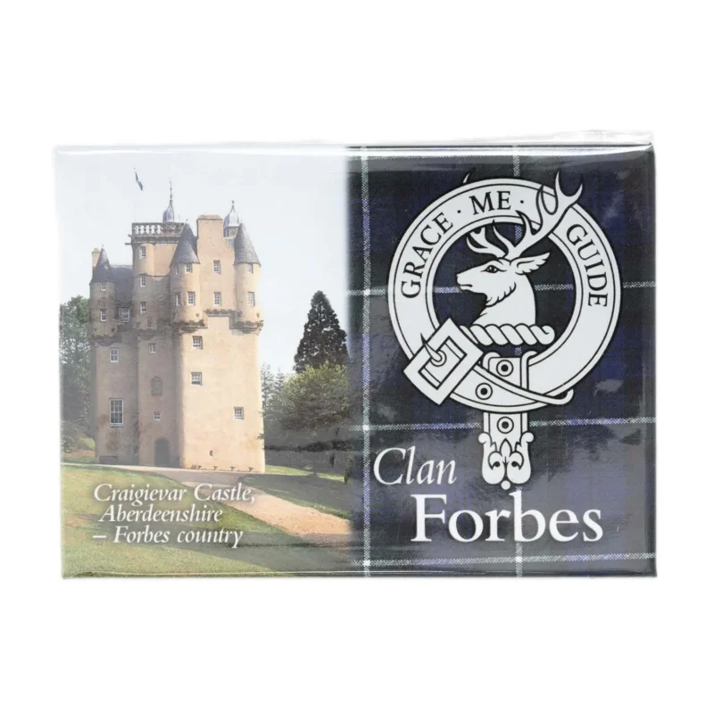 forbes family crest scenic magnet