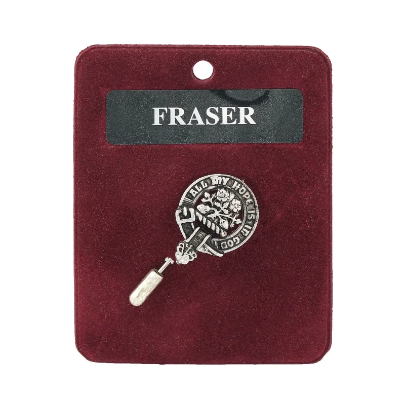 fraser art pewter lapel pin