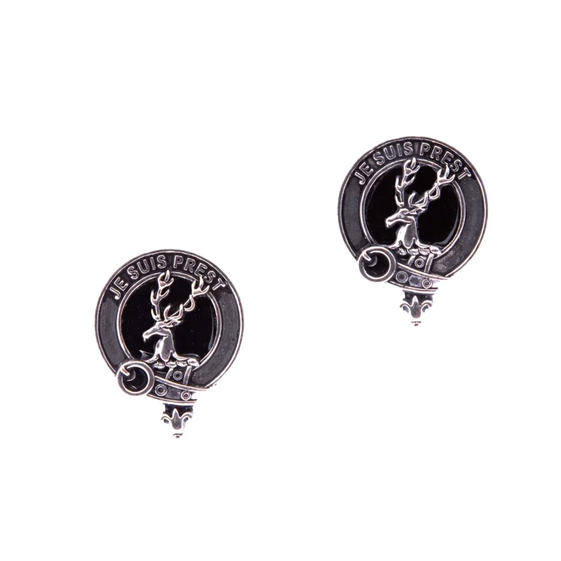 fraser of lovat clan crest cufflinks