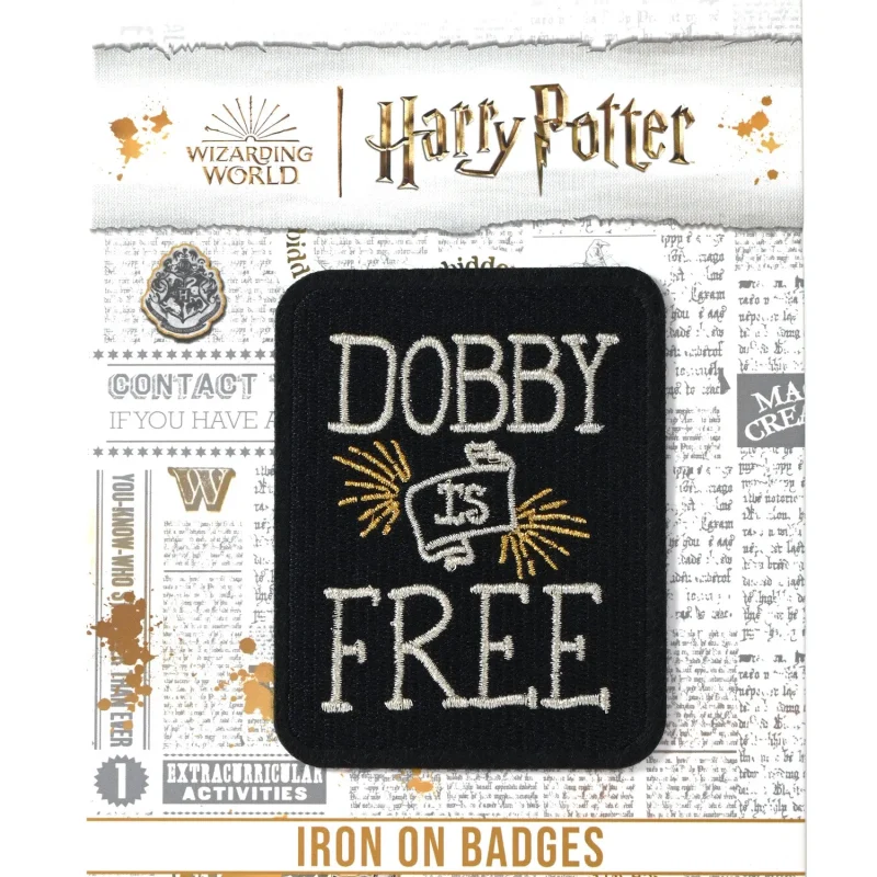 free dobby iron on badgeables stickers