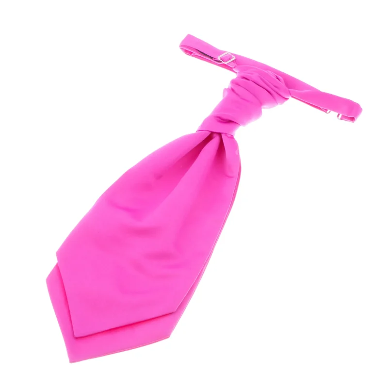 fuschia ruche tie for adults