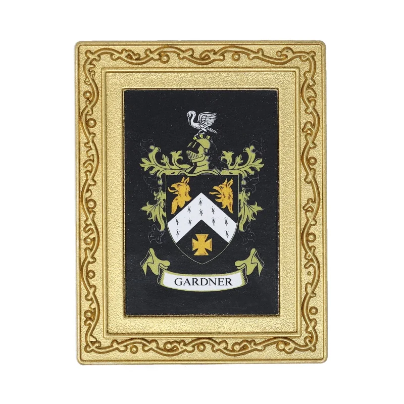 gardner coat of arms fridge magnet