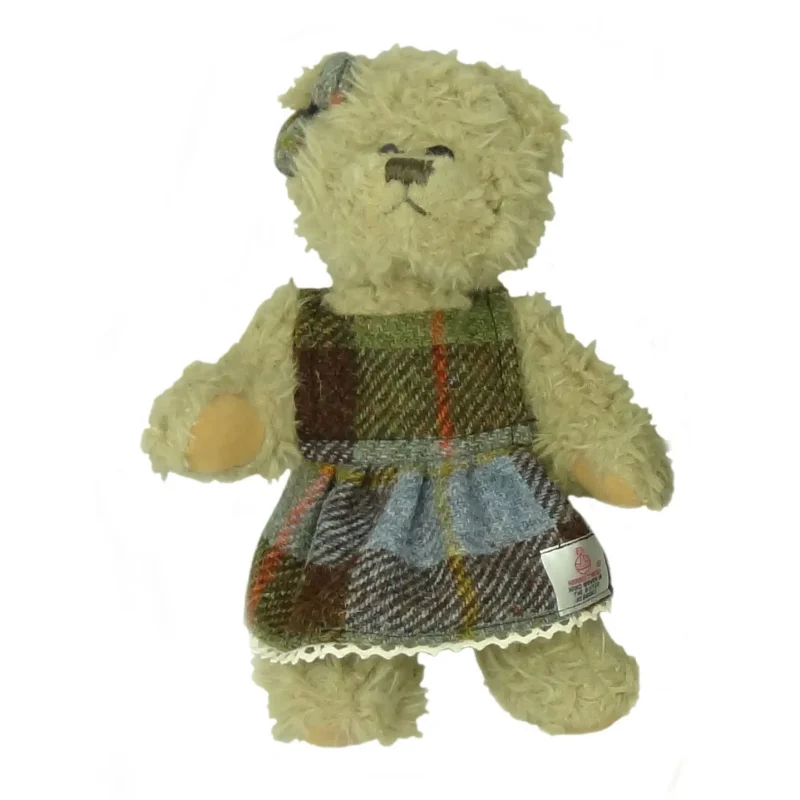 girl s harris tweed macleod tartan bear coat