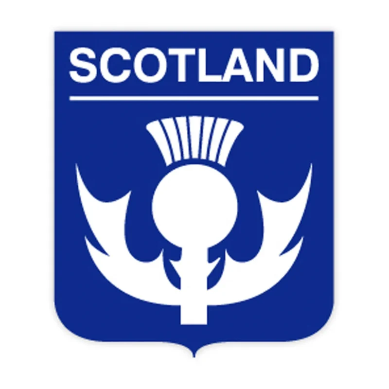 glasgow thistle vinyl decal