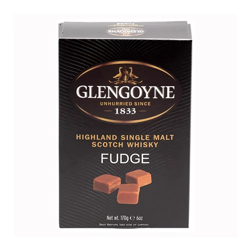 glengoyne malt whisky fudge gift