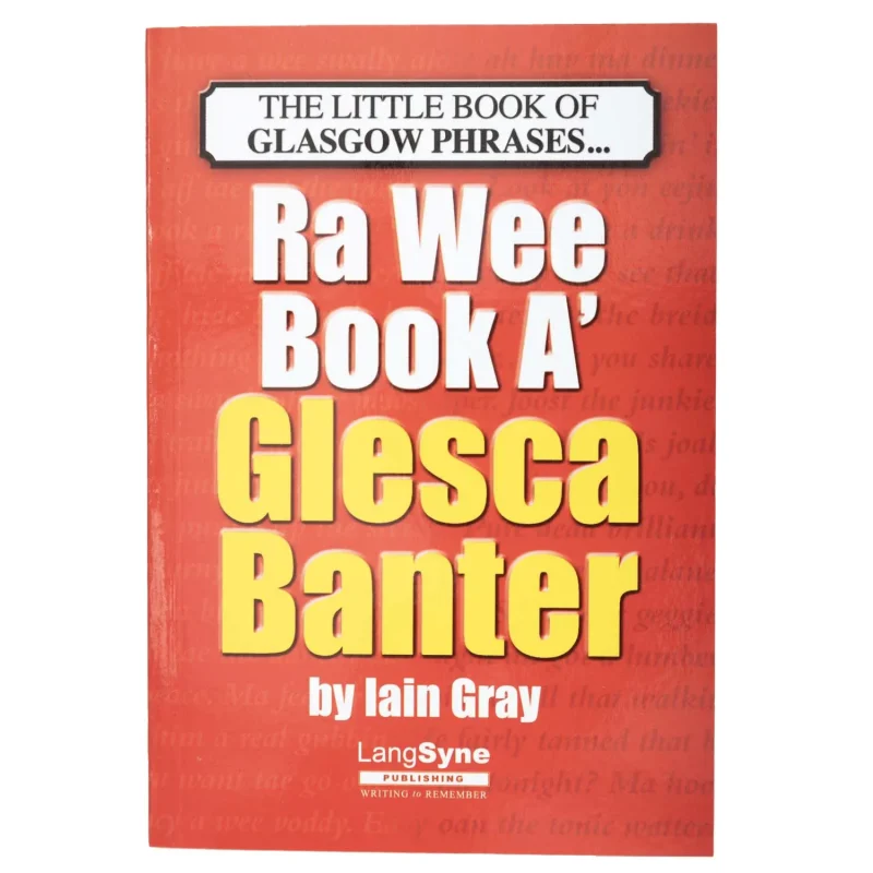 glesca banter scottish humor book