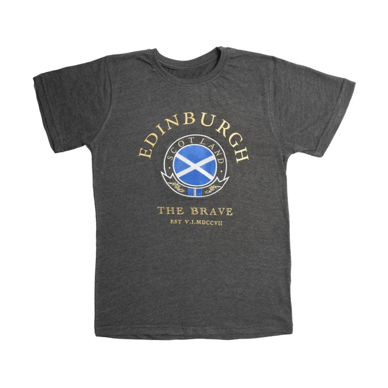 gold scottish braveheart circle t shirt