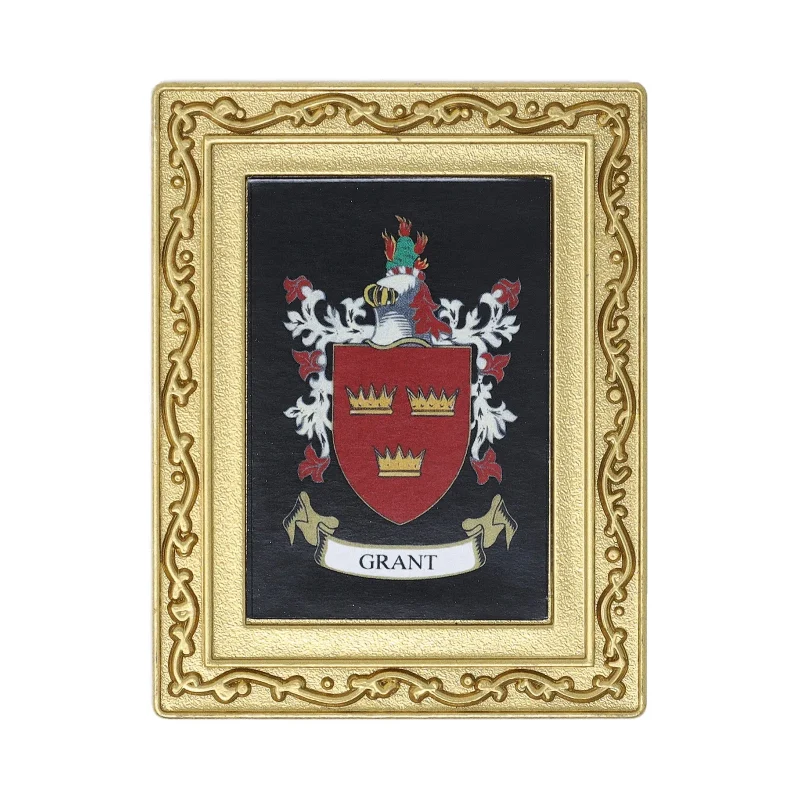 grant coat of arms fridge magnet