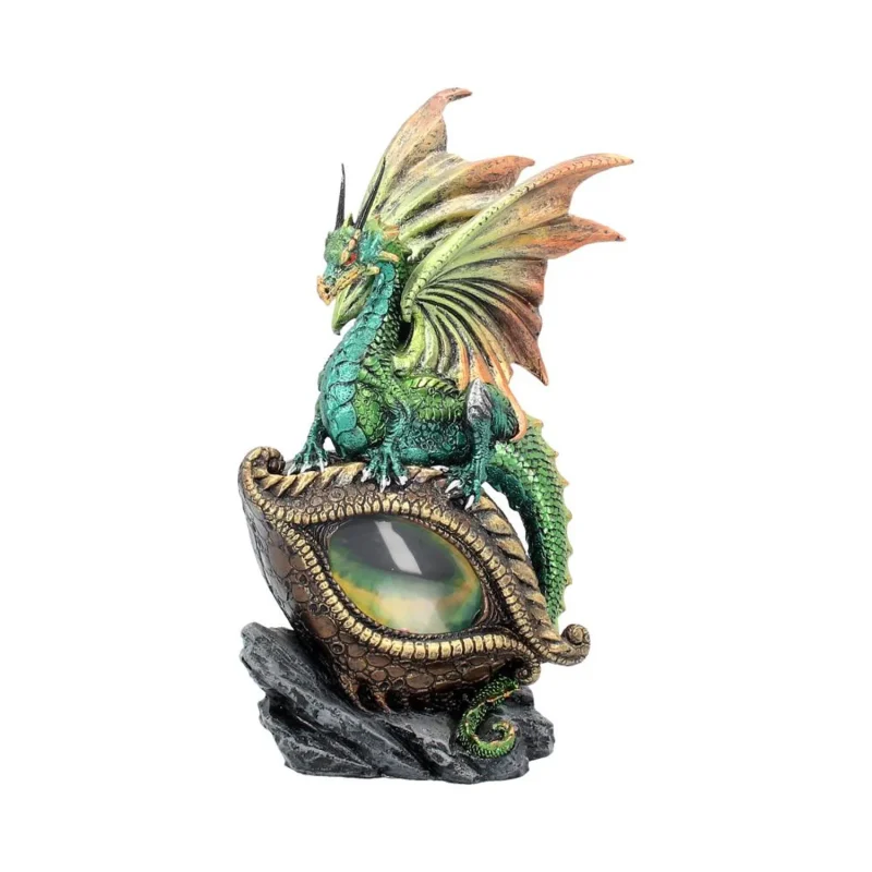 green dragon eye statue 21cm