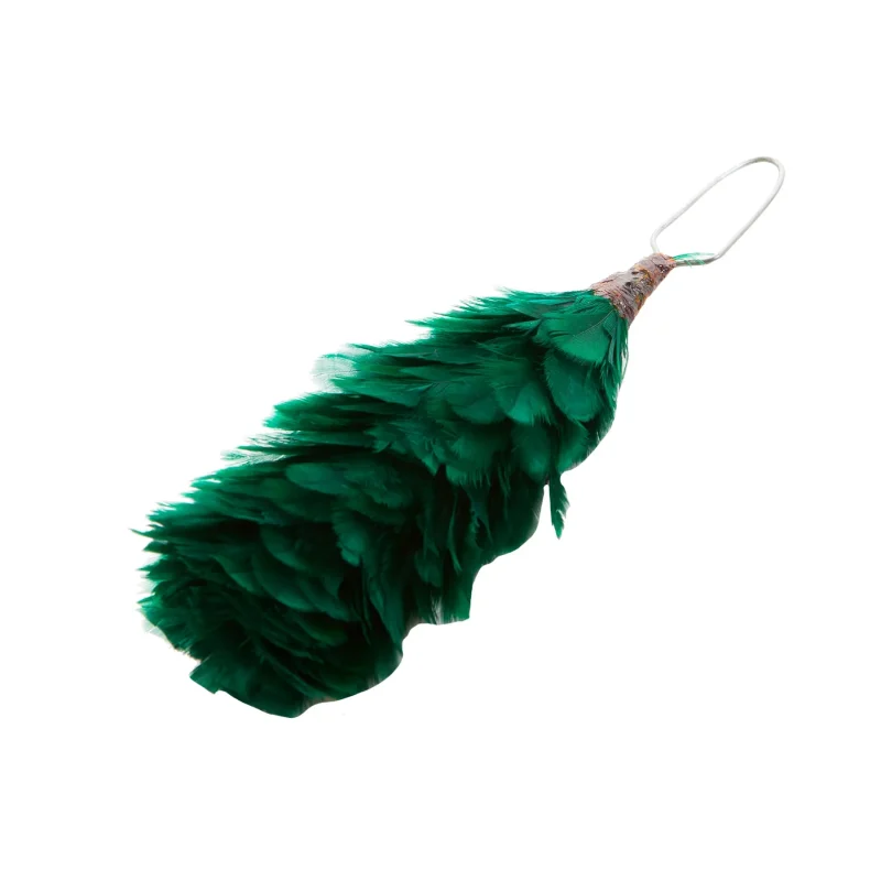 green feather hackle for highland glengarry hats