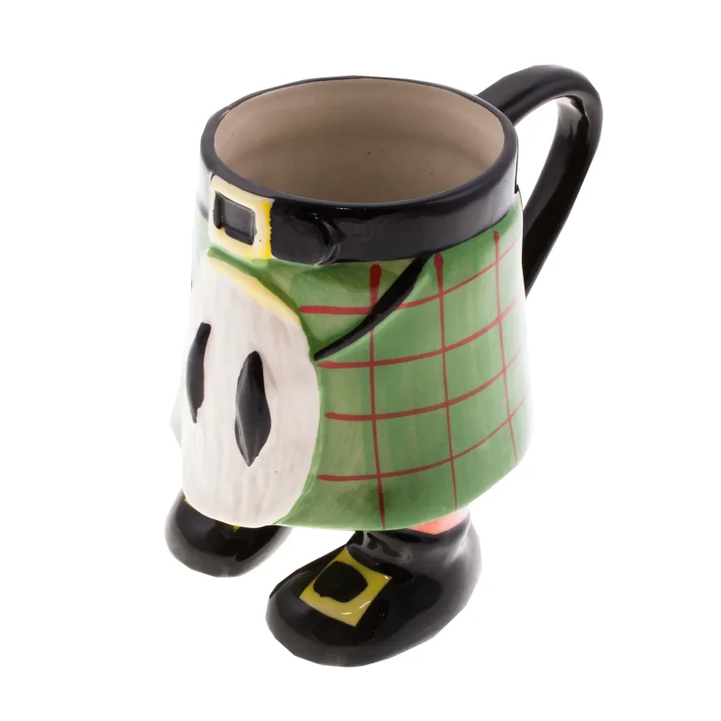 green kilt mug