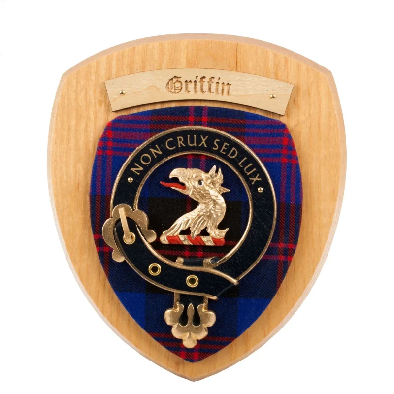 griffin clan wall plaque