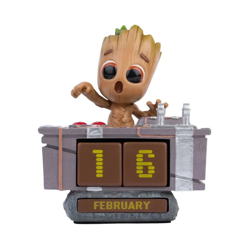 groot perpetual 3d calendar button