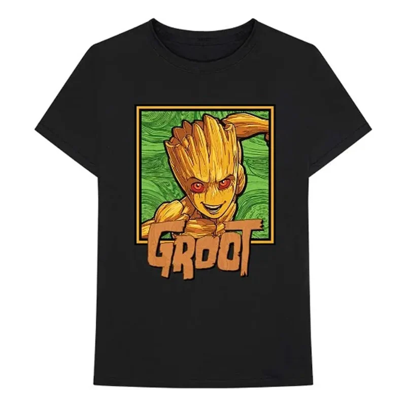 groot square graphic t shirt i am groot