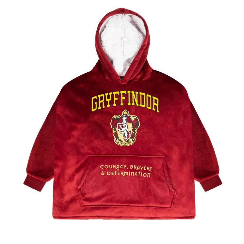 gryffindor adult hooded blanket sweatshirt