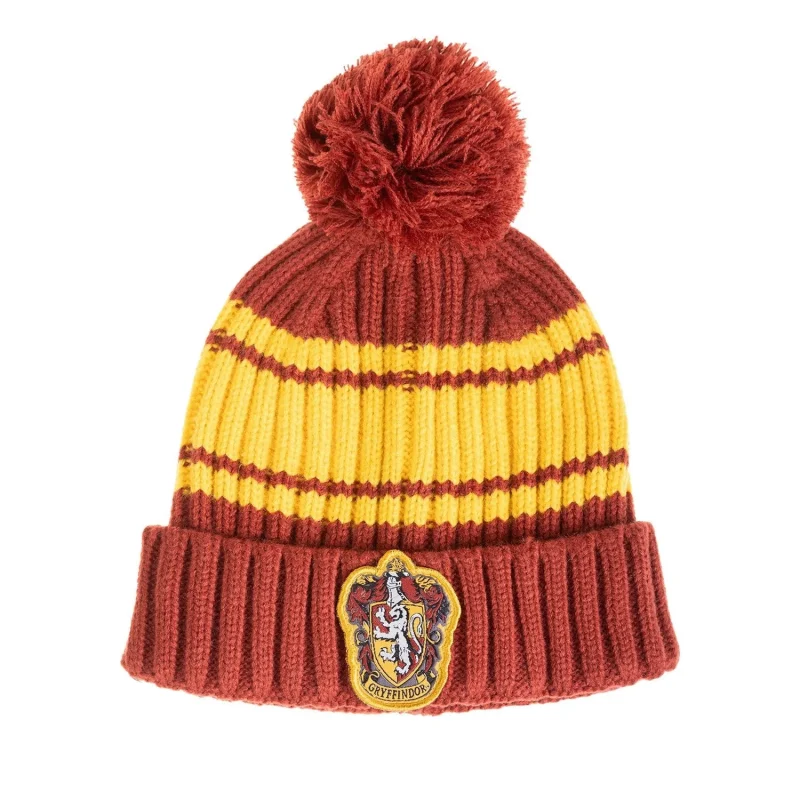 gryffindor chunky knit beanie for adults