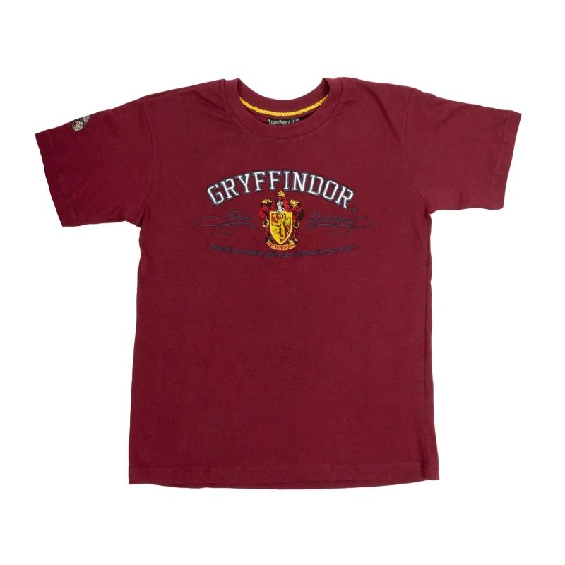 gryffindor embroidered kids harry potter tee