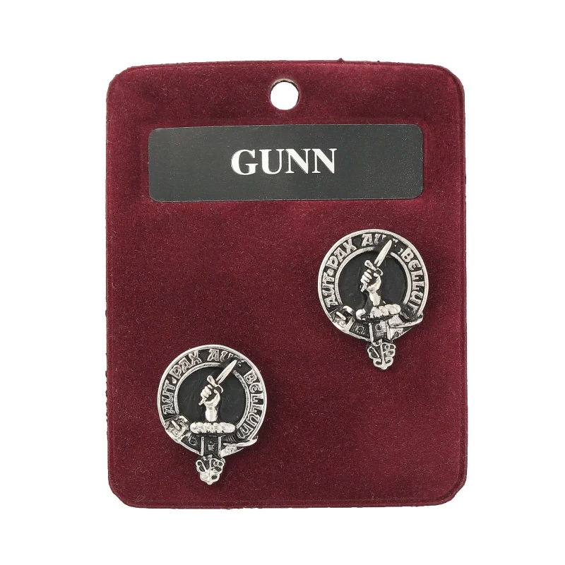 gunn pewter art cufflinks