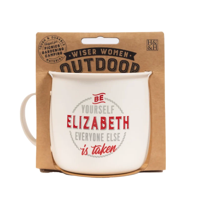 h h elizabeth outdoor mug