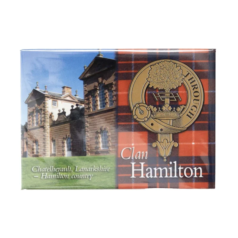 hamilton clan family scenic magnet