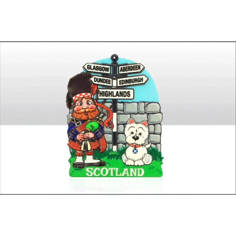 hamish macpiper signpost magnet