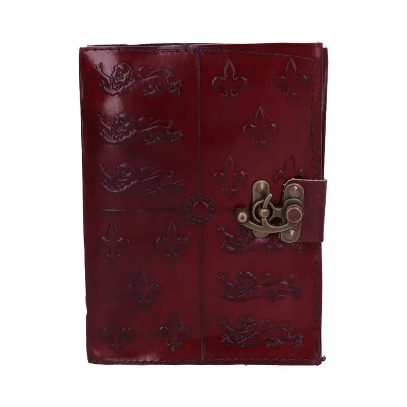 handcrafted medieval leather journal for writers