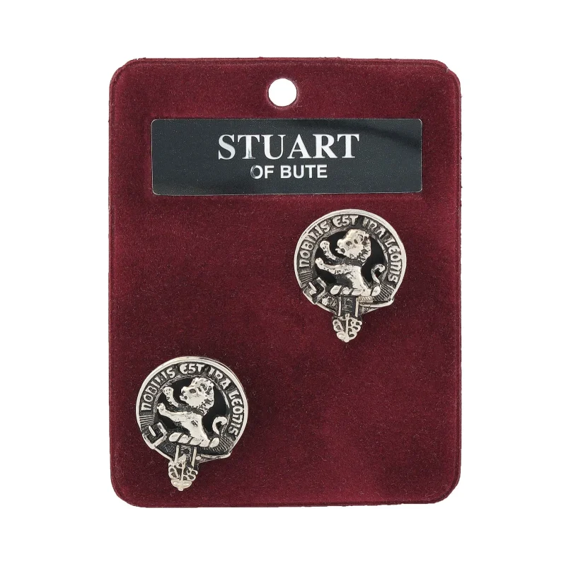 handcrafted pewter cufflinks stuart of bute