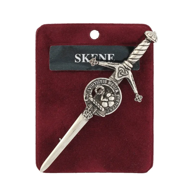 handcrafted pewter kilt pin skene