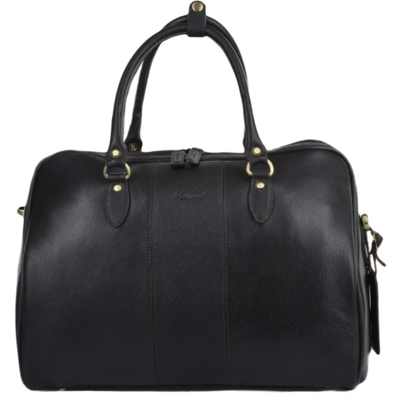 harry medium leather weekend bag