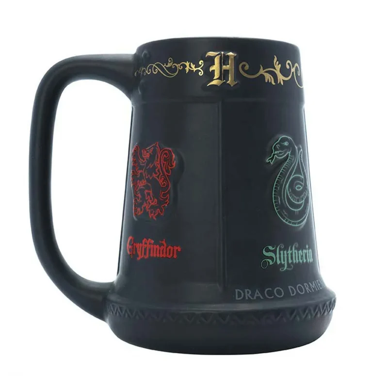 harry potter 3d four houses mug