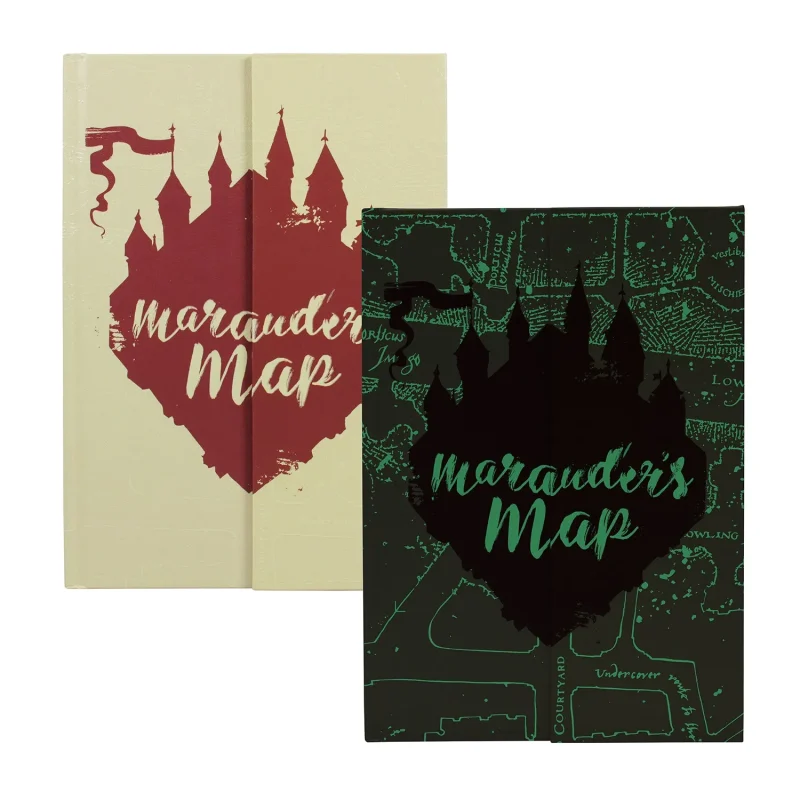 harry potter a5 marauders map notebook