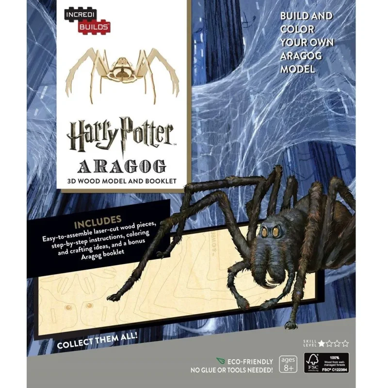 harry potter aragog incredibuilds model kit