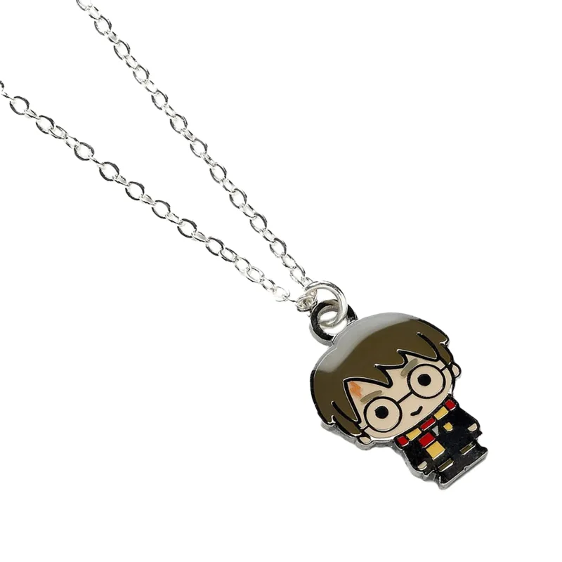 harry potter chibi charm necklace