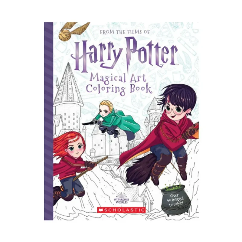 harry potter coloring book magical art for kids