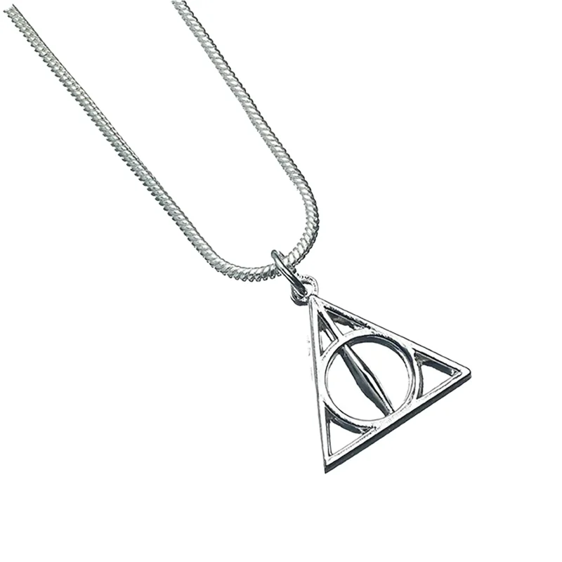 harry potter deathly hallows pendant necklace