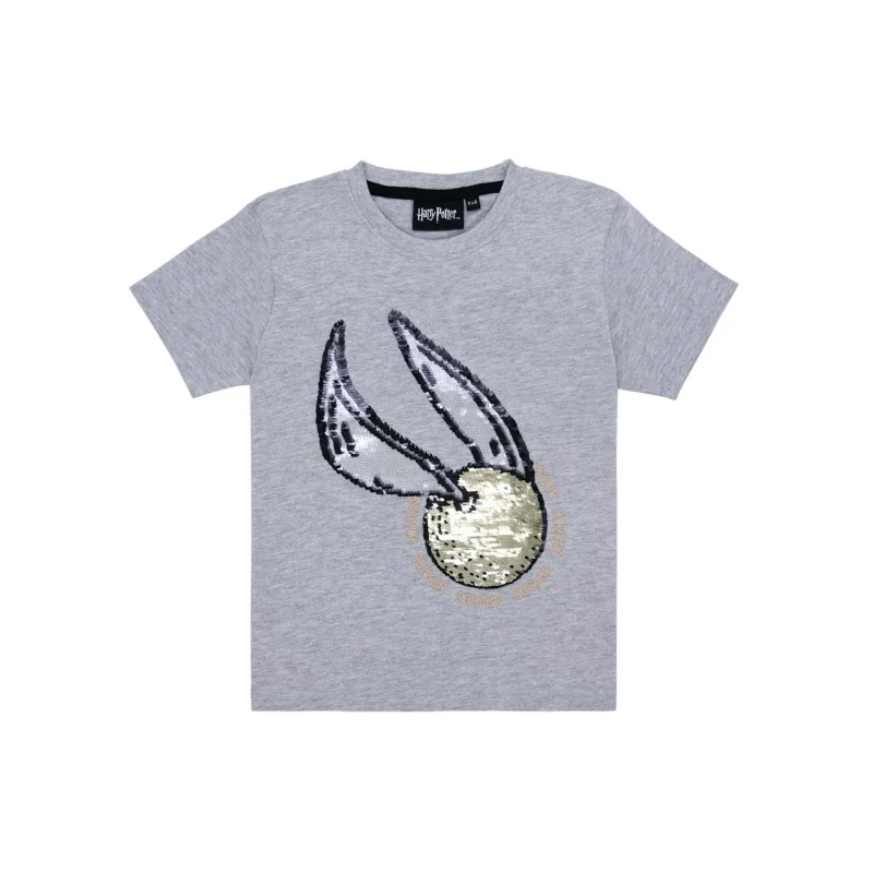 harry potter flying snitch sequin t shirt